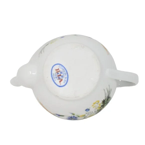 Teapot Infuser Strainer Lid BIA Cordon Bleu French Ceramic 4PC Coffee Tea Server - Picture 6 of 11